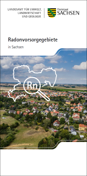 Radonvorsorgegebiete in Sachsen
